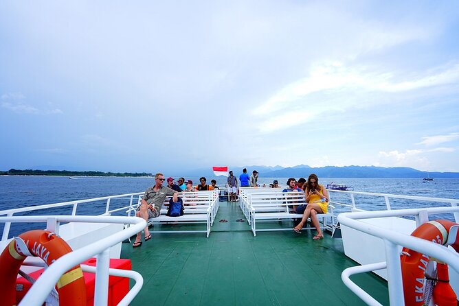 Fast Boat Ticket One way:Gili Trawangan,Lembongan,Penida & Lombok to & from Bali - The Boat Ride: Air-Conditioned Comfort and a Real Luggage Policy