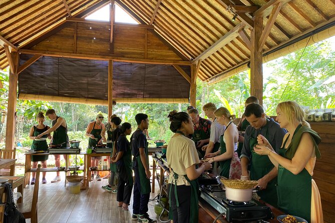 From Ubud: Authentic Bali Farm Cooking School & Organic Farm - Lunch under the shade: eating what you cooked