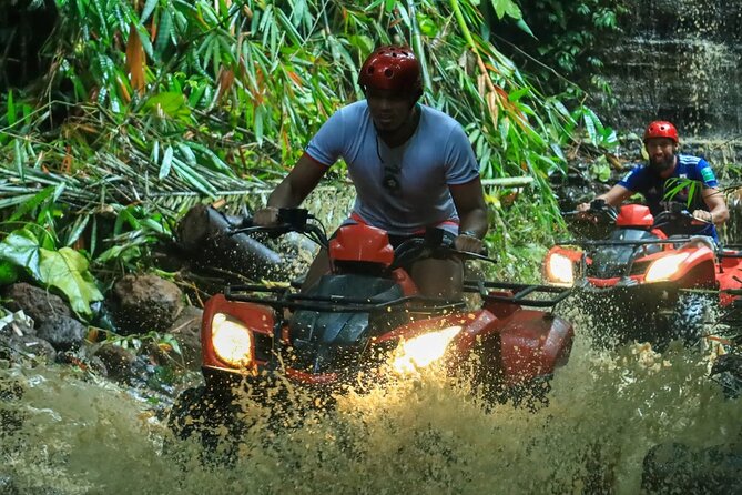 Full Day ATV Quad Bike and River Tubing Experience in Bali - Safety briefing and ATV practice, the part that makes or breaks the day