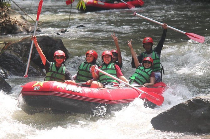 Full-Day Tour: White Water Rafting and Highlight of Ubud with All-inclusive - What happens after the rafting run, lunch and a real shower