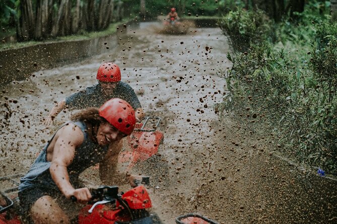 Gorilla Cave ATV Bali Ubud, Monkey Forest, Temple, and Lunch - The Shower and Buffet Lunch Reset