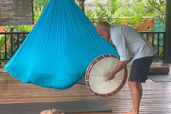 Hammock Sound Healing on Nusa Lembongan, Bali - Why a silk hammock sound session on Nusa Lembongan feels special