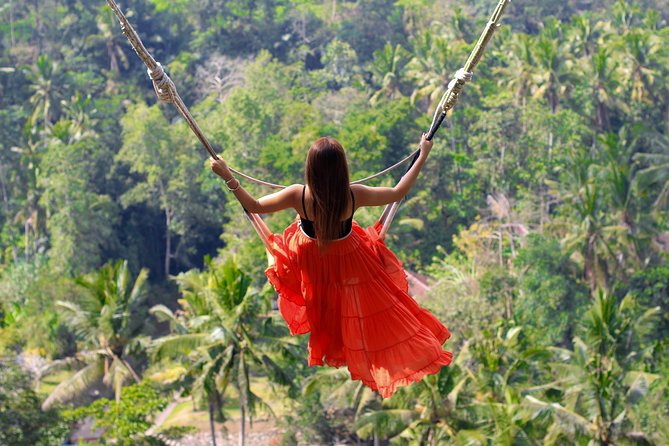 Jungle Swing - Volcano - Water Temple - Monkey Forest and Waterfall Tour - My Swing Bali Jungle Swing: The Insta Moment, With a Clear Cost