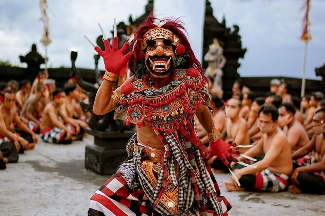 Kecak and Fire Dance Ticket at Uluwatu Temple - The show itself: Kecak chanting, Ramayana story, and the fire dance payoff