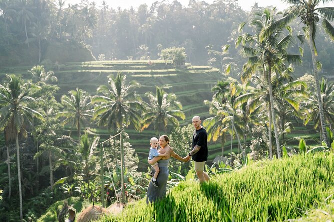 Monkey Forest, Temple, Waterfall and Rice Terrace in Ubud Tour - Monkey Forest Sanctuary for temple jungle walks and close-up macaques