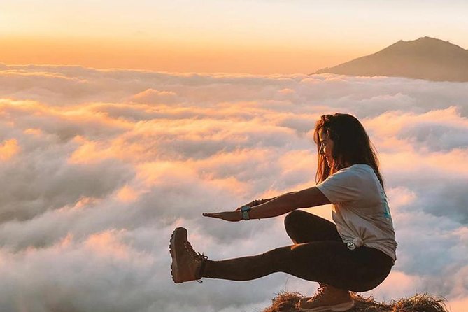 Mount Batur Sunrise Trekking Optional Tour - Reaching the summit at sunrise, then using the provided gear