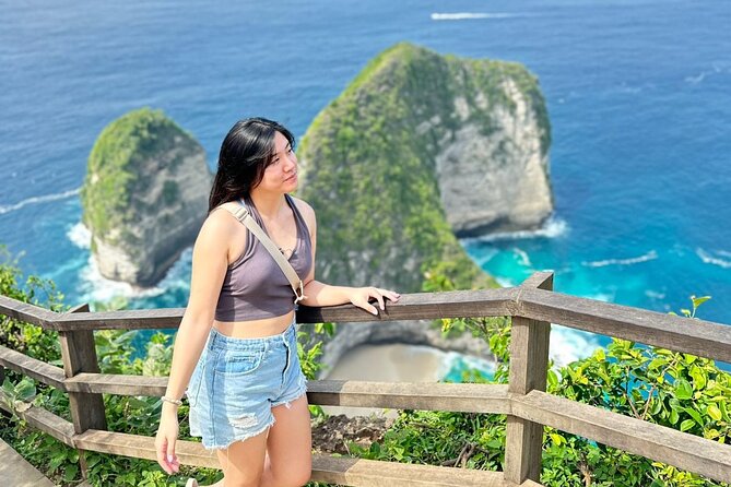 Nusa Penida Day Tour - Kelingking Beach at 9:15am: the cliff view, the hike, and the payoff