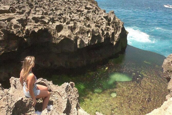 Nusa Penida Island Full-Day Tour from Bali - Pasih Uug (Broken Bay): the arched cliffs and the ocean in a natural pool