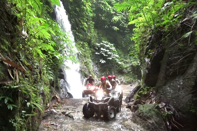 OFFICIAL ATV KUBER - Tunnel, Waterfall, Rice Field, River, Jungle - Optional upgrades: river rafting and rope swing