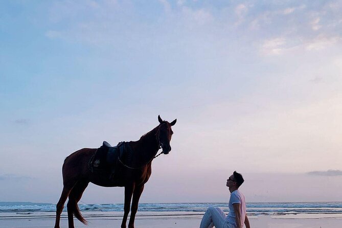 Private Bali Horse Riding In Seminyak Beach - Seminyak Beach at golden hour, why this ride feels different