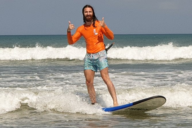 Private Beginner 1 on 1 Surf Lesson at Kuta Beach - The first win: standing up, then easy waves