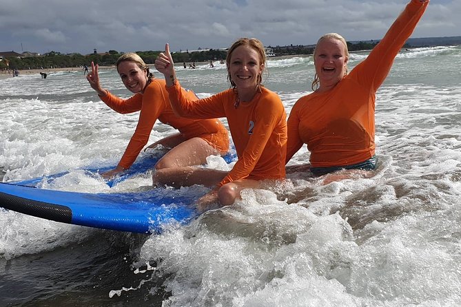 Private Beginner 1 on 1 Surf Lesson at Kuta Beach - What’s included: gear, instructor support, and skin protection