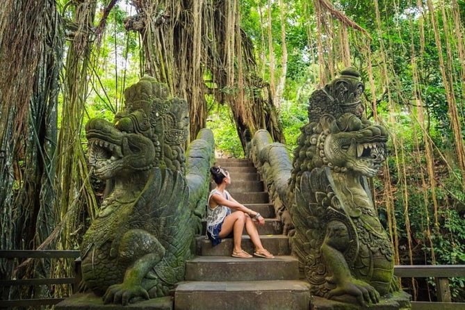 Private Day Tour: The Highlight of Ubud - Goa Gajah, Elephant Cave: ponds, carvings, and temple details