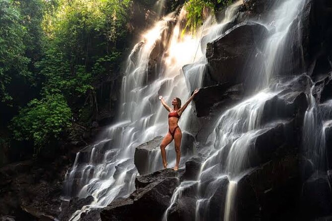 Private Day Tour To Waterfalls And Ubud Sightseeing - Kanto Lampo Waterfall: Terraced Rocks and Strong Photo Lines