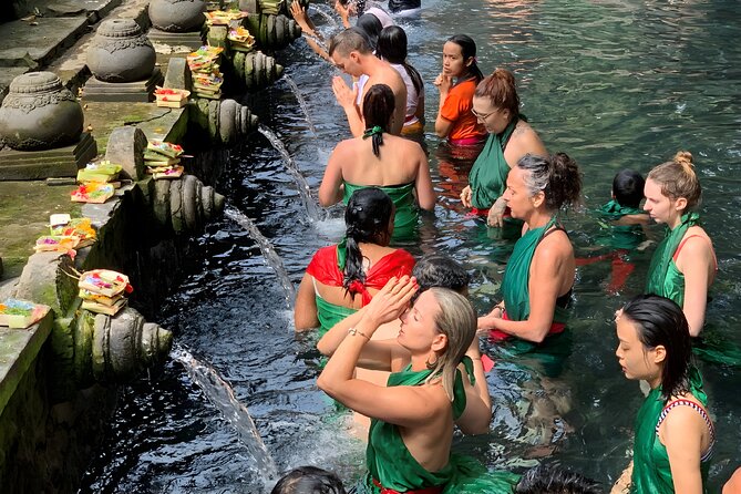 Private Full-Day Tour: Waterfall, Temple, Volcano, Rice Terrace & Monkey Forest - Tirta Empul Temple: purifying spring water with real rules