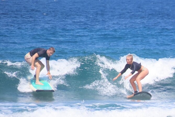 Private Surf Lessons in Selong Belanak Lombok - Popping up: the moment everything clicks