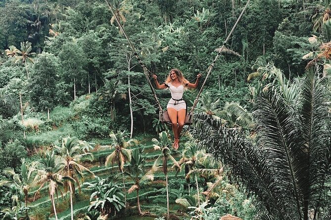 Private Tour to Sumampan Waterfall, Monkey forest, Rice terraces and Swing - Start time, pickup, and how to make the day less tiring