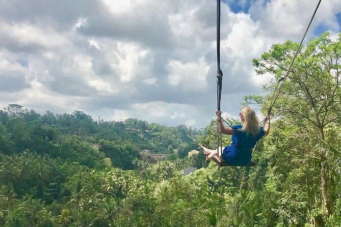 Private Tour To Tibumana Waterfall, rice terraces & Jungle Swing - D Alas Warung Lunch Stop: Jungle and Rice Views While You Reset