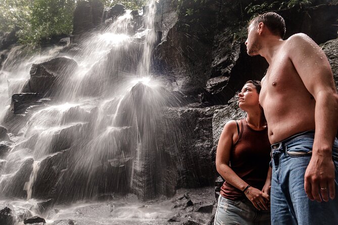 Private Ubud Tour: Waterfall, Rice Terrace & Monkey Forest - The 7:30 am Advantage at Tegenungan Waterfall