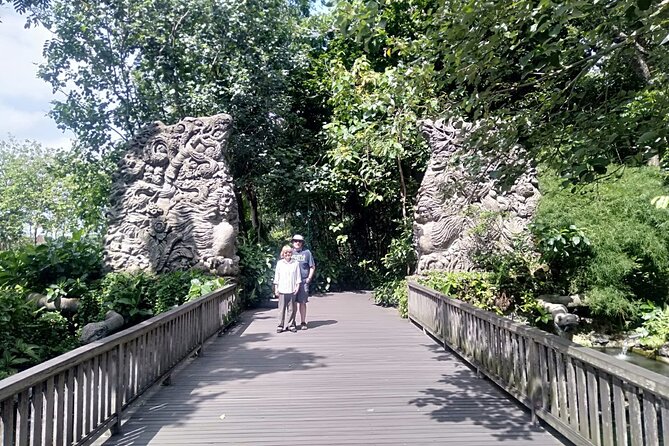 Rafting Swing Monkey Forest And Waterfall Tour All Inclusive - The Uluwatu and Jimbaran promise: sunset cliffs and a seafood finish