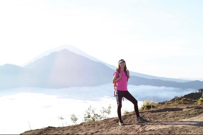 Sharing Batur Volcano Sunrise Trekking and Breakfast - The hike up: flashlight, guide support, and staying steady on the footing