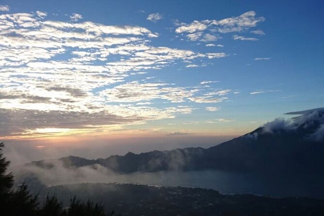 Sharing Mount Batur Sunrise Trekking Guide Pick Up and Drop Off - Summit crater sunrise, and the breakfast you actually care about