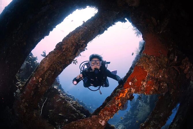Shipwreck Diving in Tulamben - Underwater support: how the guides seem to work