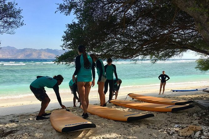 Surf Lesson Gili Trawangan - First surf block: getting waves under your feet, faster