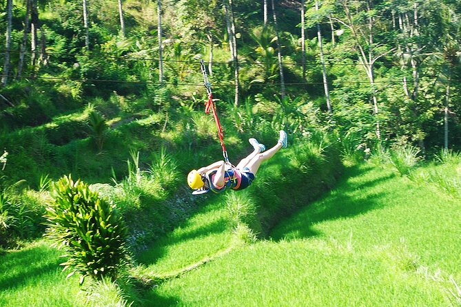 Telaga Waja River Rafting Bali & Zipline (Less Stairs) - Zipline across the river: a different thrill that fits the flow of the day
