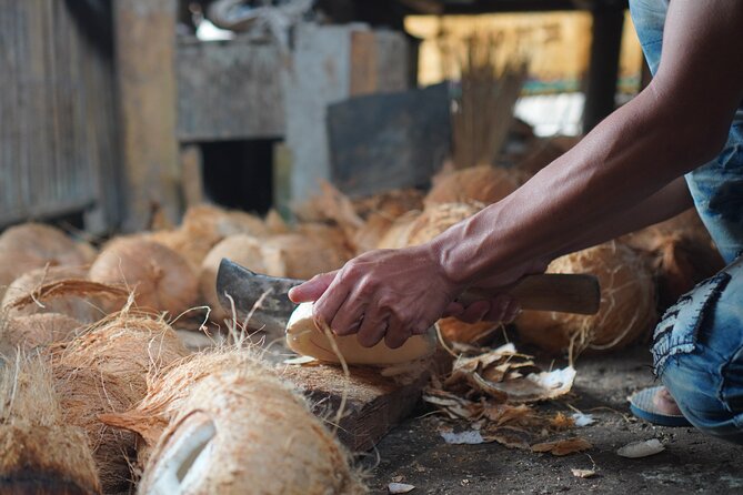 Tete Batu Tour (Culture, Rice Terraces and Waterfalls) - Coffee and coconut oil processing, plus spices you can actually buy