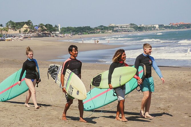The funniest private 2 hour surf lesson, Canggu - Where you meet in Canggu and how timing really works