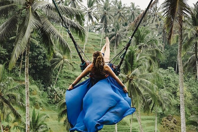 Tirta Empul temple, Jungle Swing and Waterfalls - Private Tour - Stop 1: Tegalalang Rice Terrace, where the views are the point