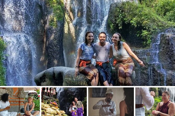 Transformative Journey of Holistic Self-Discovery - Stop 1: Water at Taman Beji Griya Waterfall and palmistry for direction