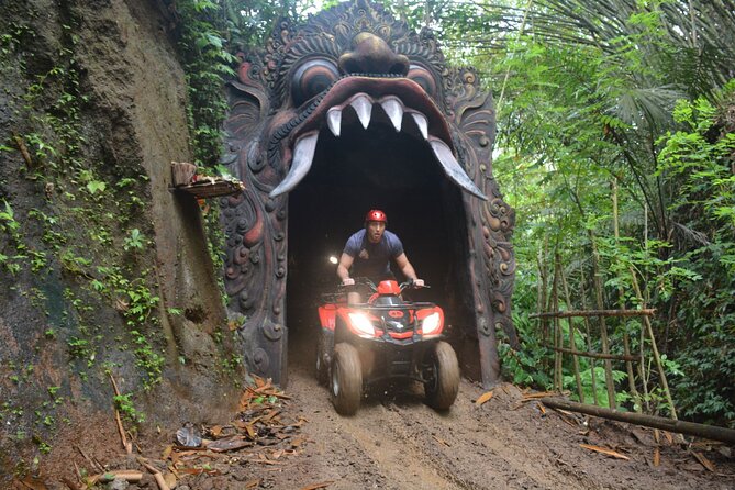 Ubud ATV Quad Bike through river, Jungle, waterfall & rice fields - The ride route: rivers, waterfalls, rice fields, and jungle trails