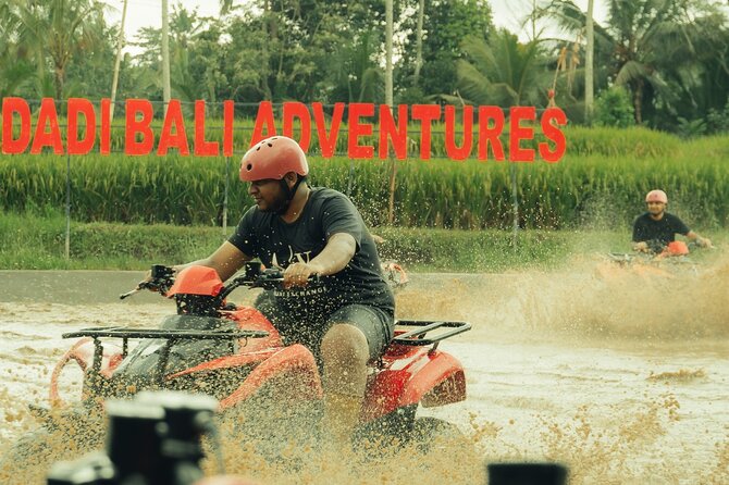 Ubud ATV Ride through River Jungle Rice Fields Puddles - What the “Dirty Parts” Mean for Your Day (Puddles, Streams, and Mud)
