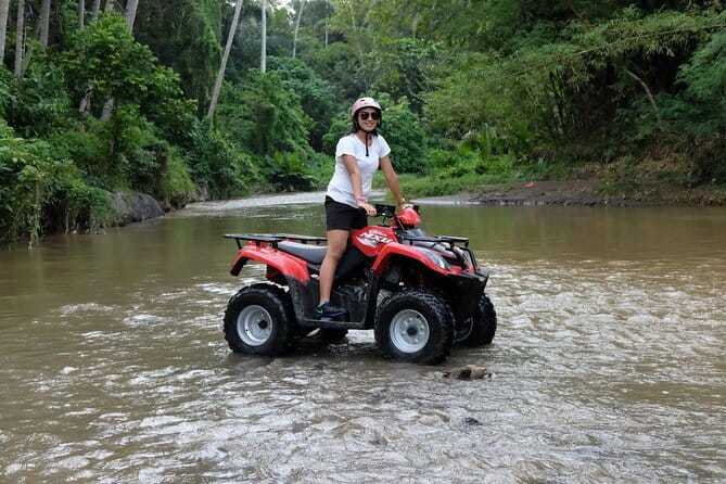 Ubud ATV Ride with Waterfall, Dragon Cave & Lunch – 2 Hours - Meeting point and timing: start clean, ride muddy
