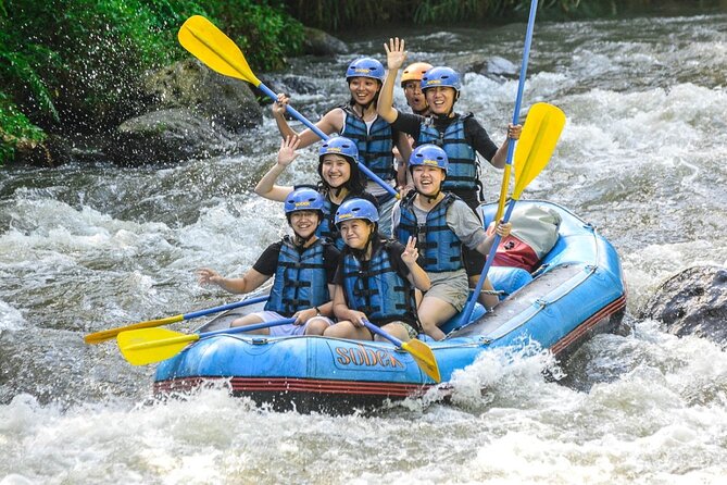 Ubud Ayung Water Rafting included Lunch and Transfer - On the water: what class II to III rapids actually feels like