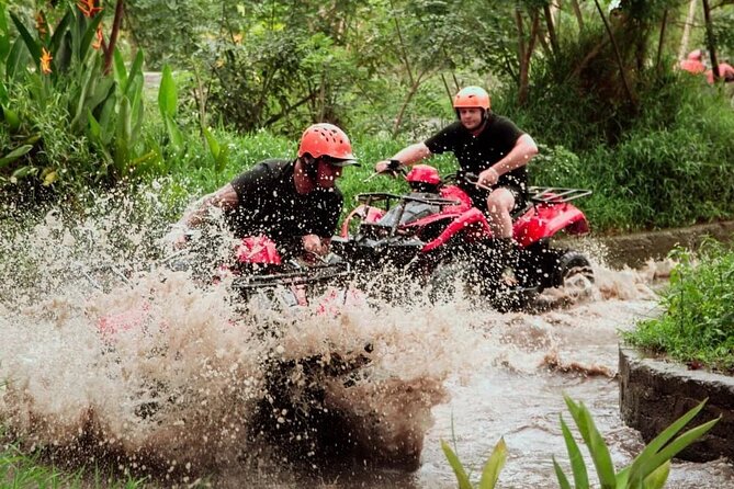 Ubud Bali ATV Quad Bike Legong Temple cave with Lunch and Pool - Lunch and a Free Swimming Pool Reset Before Rafting