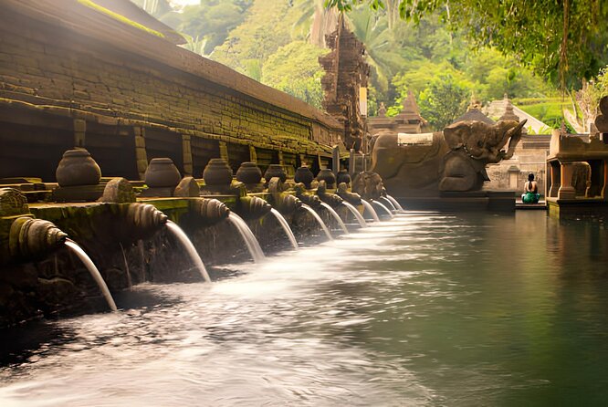 Ubud Bali: Rice Terrace, Waterfall and Tirta empul Day Tour - Goa Gajah Elephant Cave: the historic Hindu-Buddhist mix
