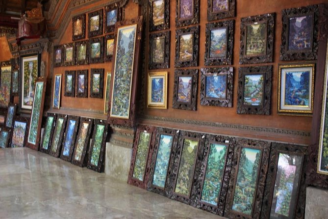Ubud Excursion: Barong Dance, Art Villages, Nature, Temple and Waterfall - Celuk jewelry village, Mas carving, Batuan painting: art you can actually see being made