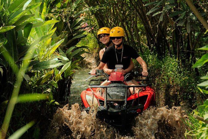 Ubud Full Day ATV Adventure with Rice Terrace and Temple Ritual - ATV time at KeepAll Bali Adventure, mud tracks included