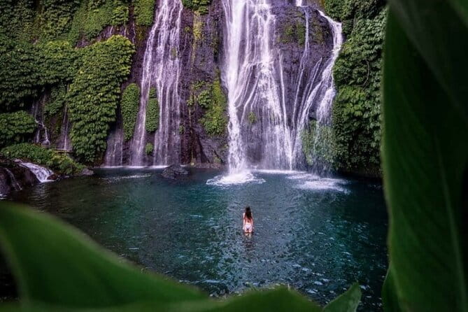Ubud Full Day - Monkey Forest, Rice Terrace and Waterfalls Tour - Tibumana Waterfall: Lush Green Calm and a Second Waterfall Hit