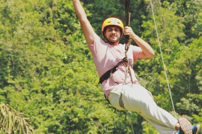 Ubud Half Day Zipline and Jungle Swing - The jungle swing at about 13 meters: views from above