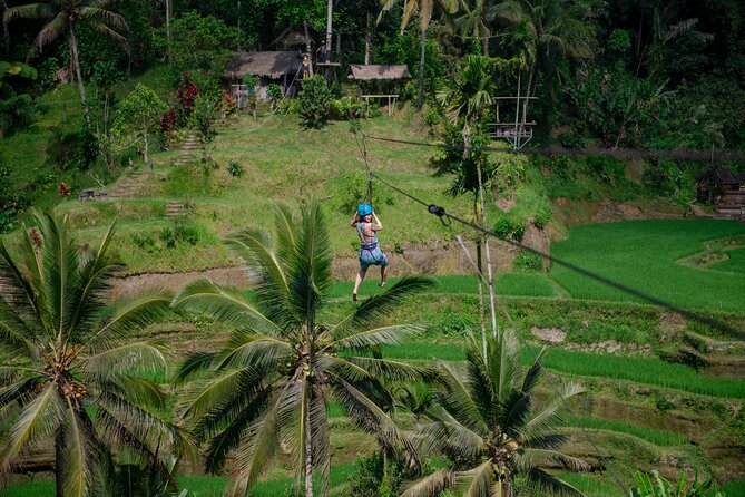 Ubud Half Day Zipline and Jungle Swing - Zipline over rice fields: safety tools and short, punchy rides