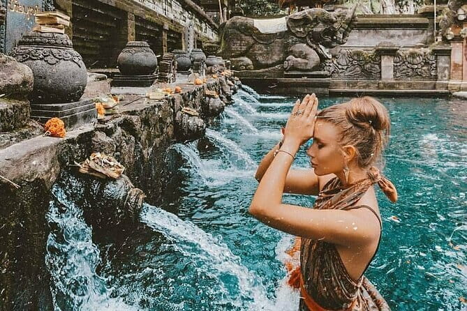 Ubud Hidden Gems Waterfall, Temple and Rice Terraces Private Tour - Pickup and Door-to-Door Timing From Ubud and South Bali