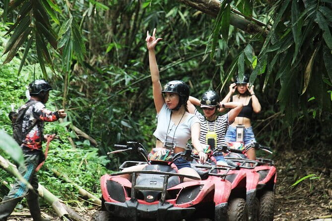 Ubud Jungle, River, Bamboo Forest and Muddy Quad Bike Tours - First You Get the Gear and the Safety Setup, Then You Go Full Trail