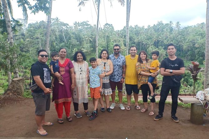 Ubud: Monkey Forest, Jungle Swing, Rice Terrace, and Water Temple - Tegenungan Waterfall: views, optional stairs, and the swim question