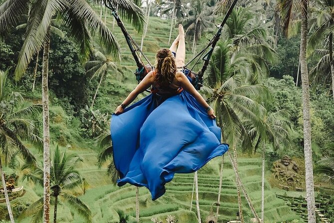 Ubud Monkey Forest, Scenic Rice Terrace with Swing and Waterfall - Sacred Monkey Forest Sanctuary: Temples, Jungle, and Long-Tailed Macaques