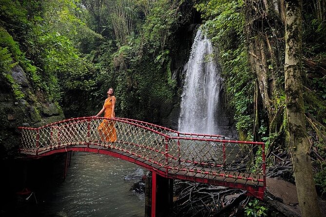 UBUD Private Tour – Rice Terrace, Jungle Swing & Hidden Waterfall - Stop 3: Taman Sari Waterfall and natural pool for a quieter payoff
