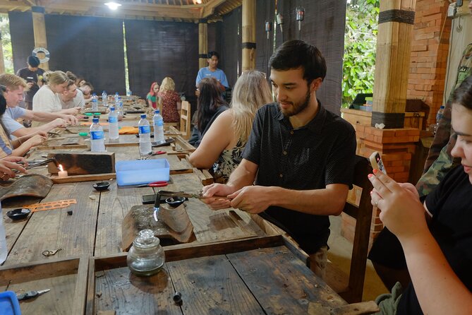Ubud Silver Class Jewelry making in bali - The 3-Hour Class Flow: Tea, Sketches, Then Tools in Your Hands
